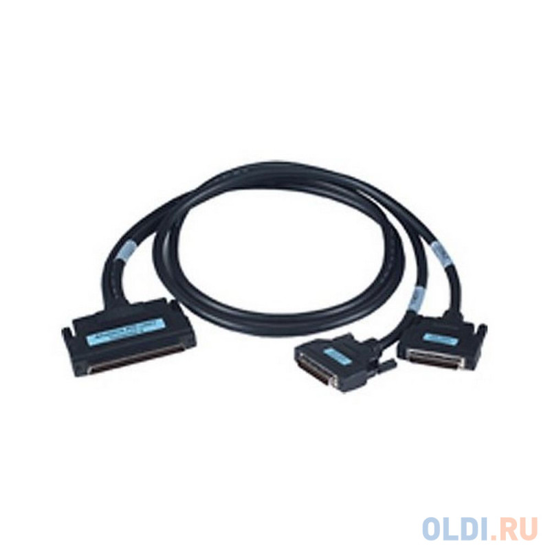 Кабель Advantech PCL-10251-2E Кабель интерфейсный SCSI-100 to 2*SCSI-50 Shielded Cable, 2m, P.V.C. jacket 100-Pin to two 50-Pin SCSI Cable, Half pitch