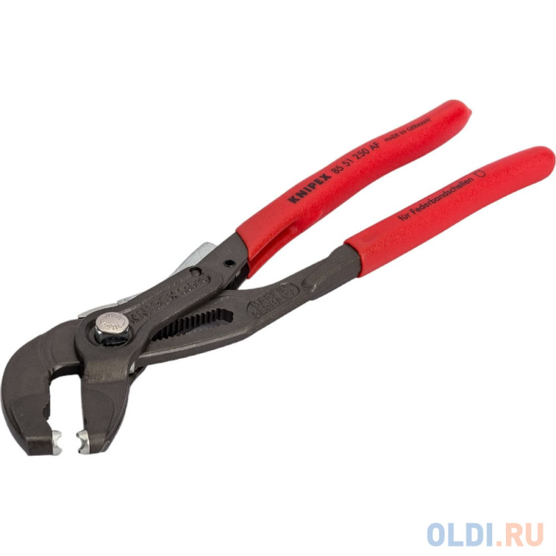 KNIPEX ЩИПЦЫ ДЛЯ ПРУЖИННЫХ ХОМУТОВ KN-8551250AF