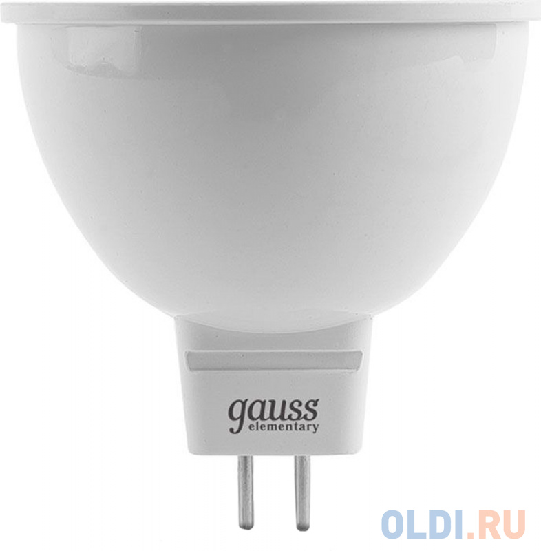 Лампа GAUSS LED Elementary 13527  MR16 GU5.3 7W 4100K 1/10/100