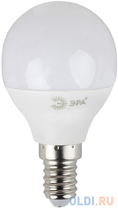 Лампа светодиодная шар Эра Б0020551 E14 7W 4000K