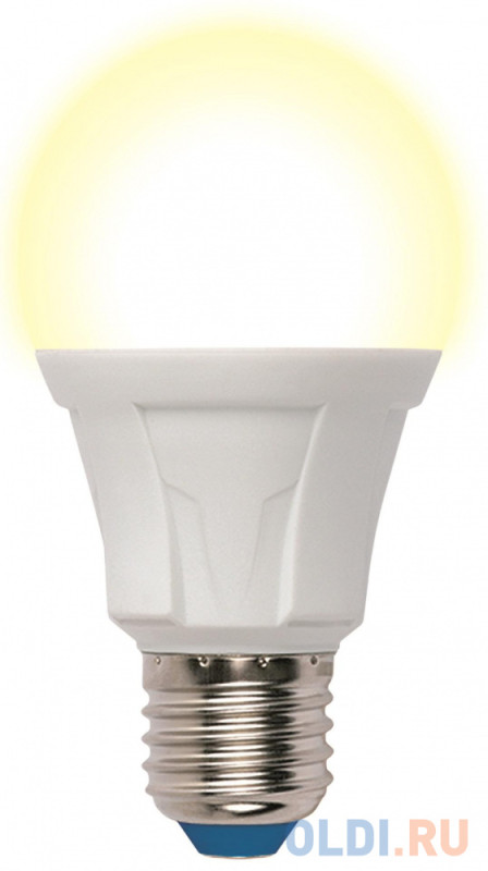 Лампа светодиодная груша Uniel LED-A60 13W/3000K/E27/FR PLP01WH E27 13W 3000K