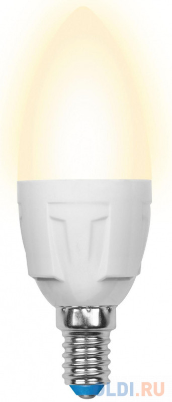 Лампа светодиодная свеча Uniel UL-00002413 E14 7W 3000K