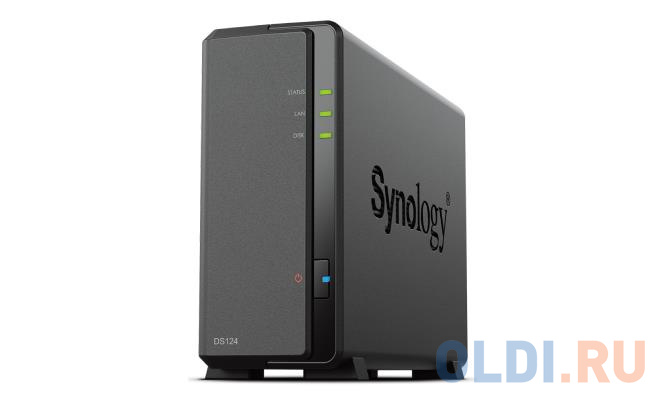 Сетевое хранилище NAS Synology DS124 без адаптера