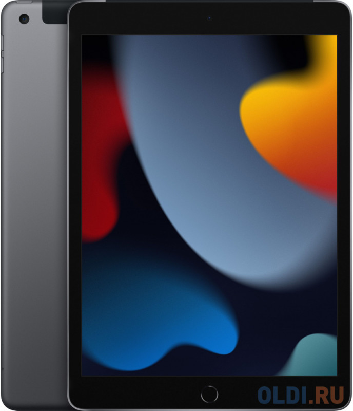 Планшет 10.2" Apple iPad 2021 WiFi-Cellular 64Gb Space Grey (MK663LL/A)