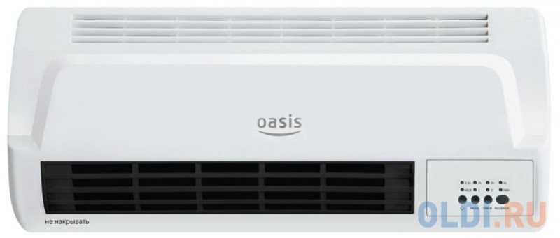 Тепловентилятор Oasis NTB-20 2000 Вт белый