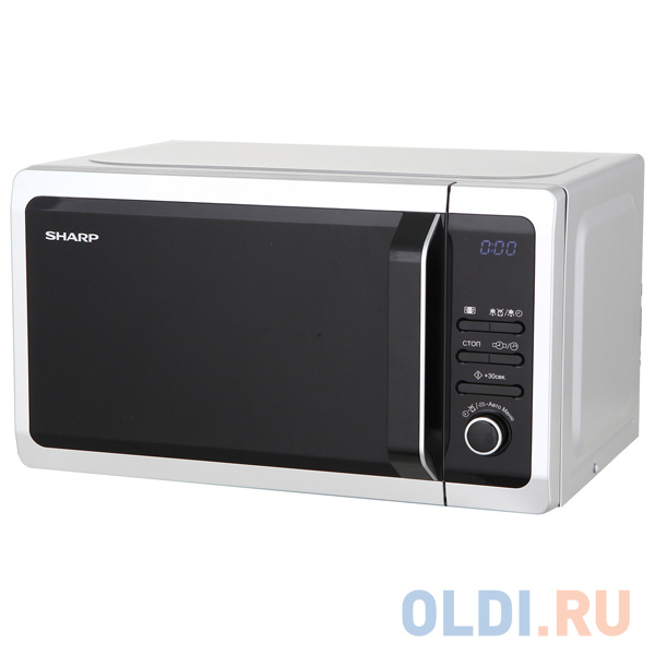 Микроволновая печь Sharp R2852RSL 800 Вт серебристый