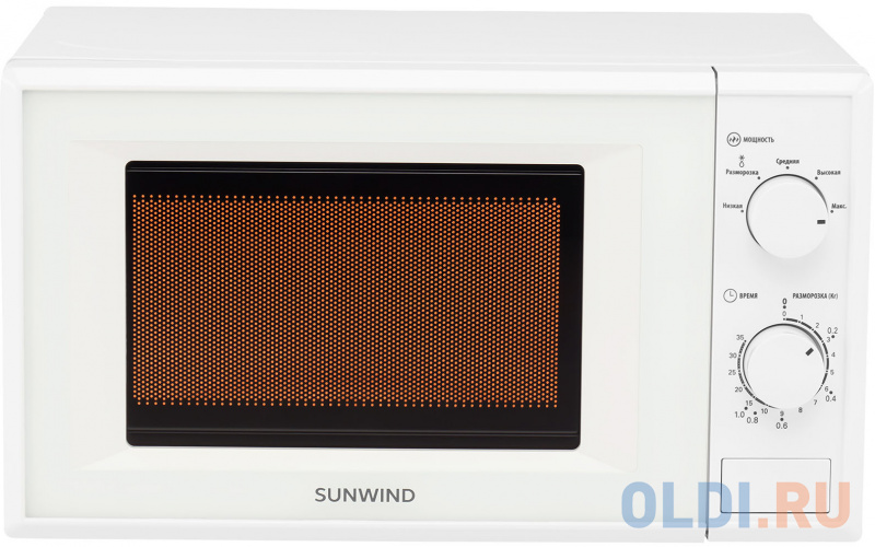 Микроволновая печь SunWind SUN-MW051 700 Вт белый