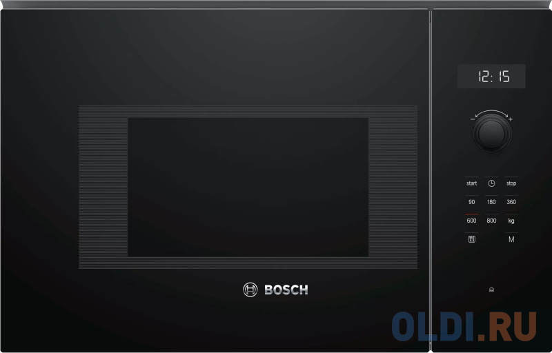 Встраиваемая микроволновая печь Bosch BFL524MB0 800 Вт чёрный