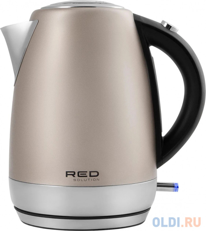 Чайник электрический Red Solution RK-M1552 1.7л. 2100Вт розовый корпус: нерж.сталь/пластик