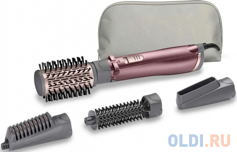 Фен-щетка BaByliss AS960E 1000Вт бордовый