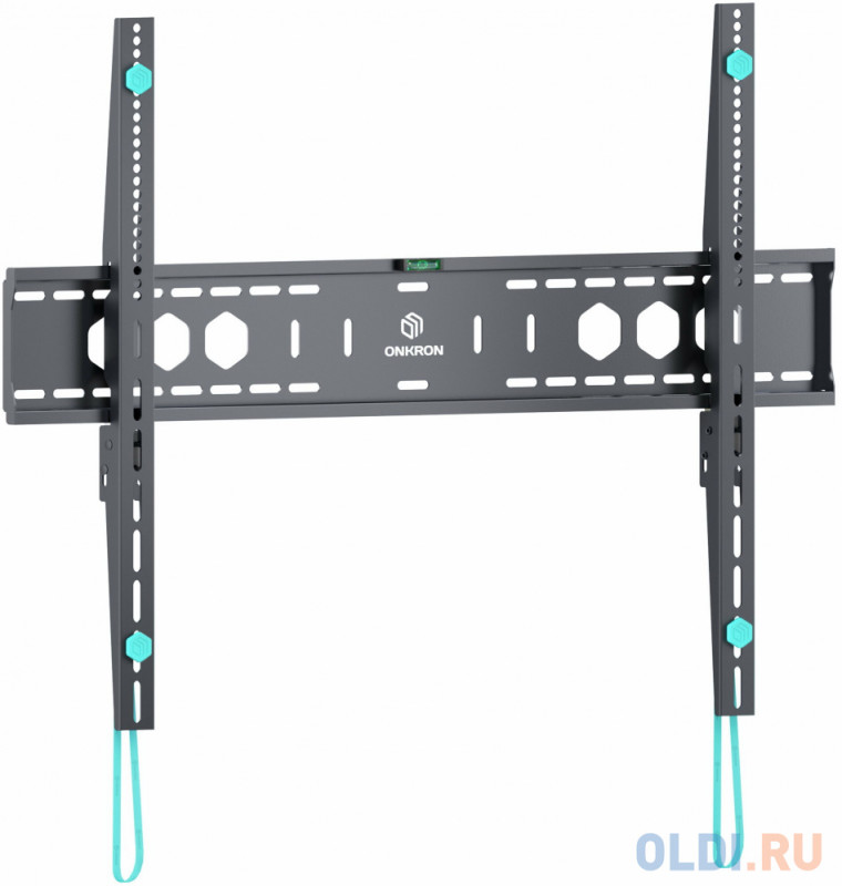 Кронштейн ONKRON/ 60-110" макс. 800*600, наклон 0?, поворот 0?, от стены 35мм, вес до 120кг, черный