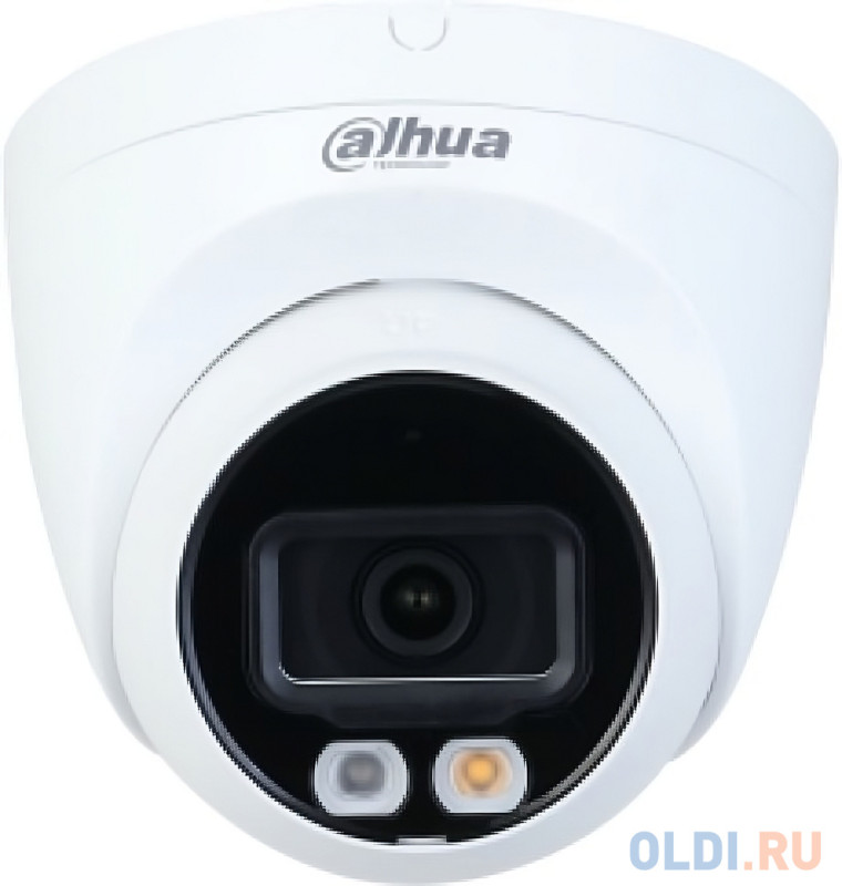 Видеокамера Dahua DH-IPC-HDW2249TP-S-IL-0280B уличная купольная IP-видеокамера 2Мп 1/2.7” CMOS объектив 2.8мм