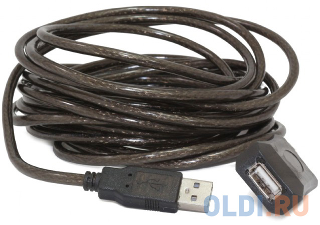 Кабель USB 2.0 AM-AF 5м Cablexpert UAE-01-5M