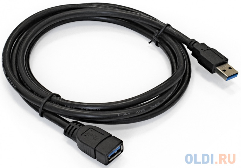 Exegate EX284932RUS Удлинитель USB 3.0 ExeGate EX-CC-USB3-AMAF-1.8 (Am/Af, 1,8м)