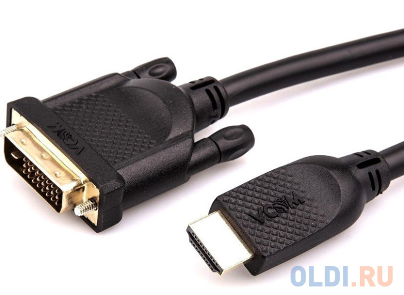 VCOM CG484G-1.5M Кабель HDMI AM/DVI(24+1)M, 1.5м, CU, 1080P@60Hz, VCOM  <CG484G-1.5M>