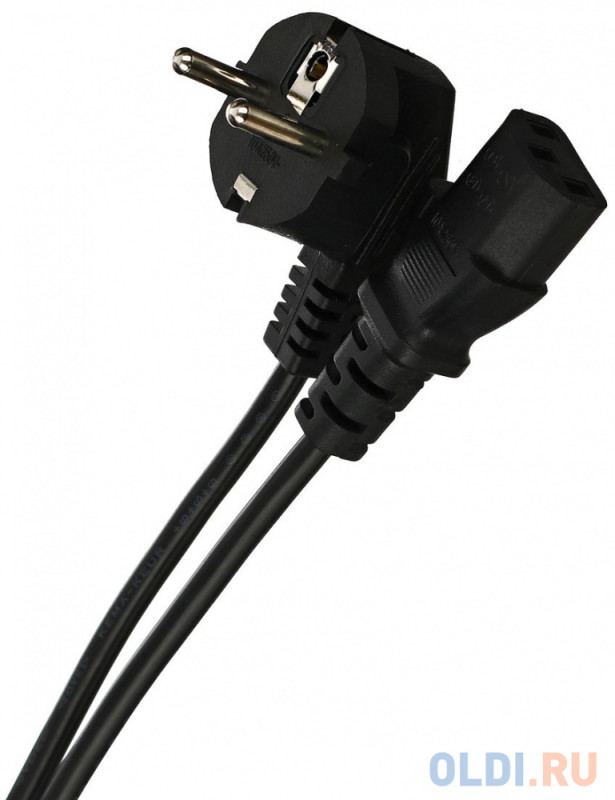 VCOM CE021-CU0.5-5M Кабель компьютер-розетка 220V (EURO) <VDE> 3G*0,5mm2 VCOM {CE021-CU} 5м