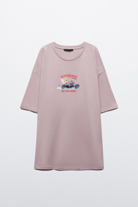 Футболка oversize с принтом