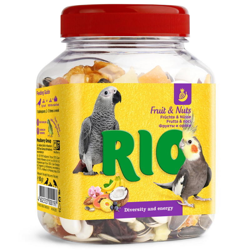 RIO Лакомство для птиц Фруктово-ореховая смесь 160 г