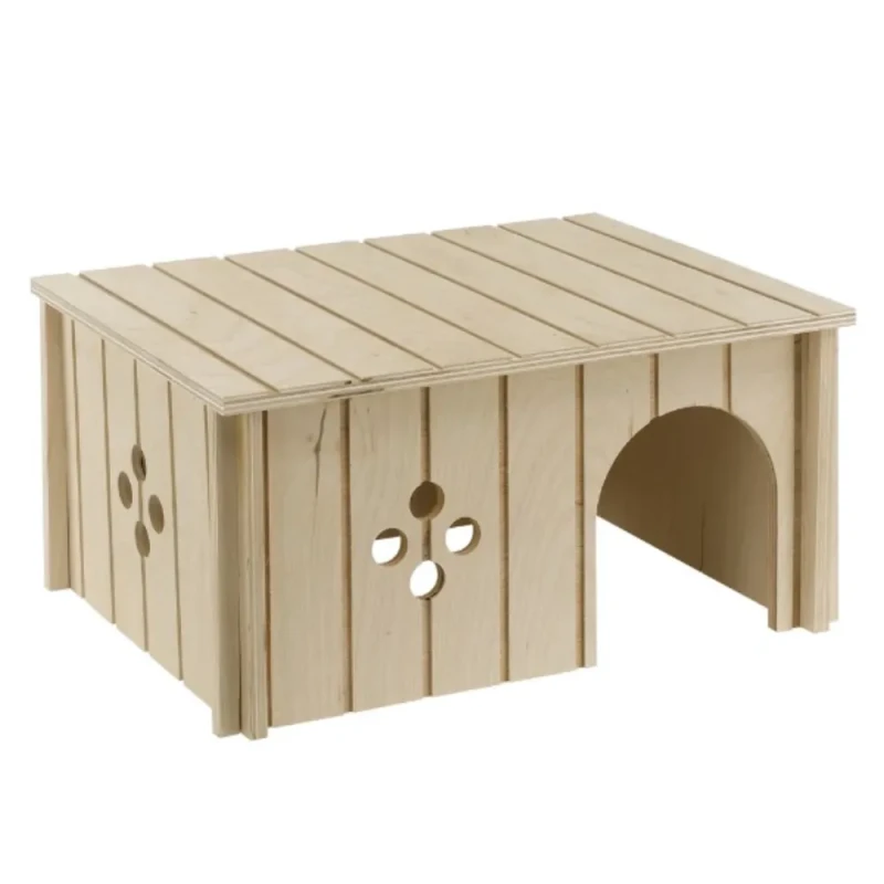 Ferplast Дом деревянный для кроликов Sin 4646, 33x23,6x16 см