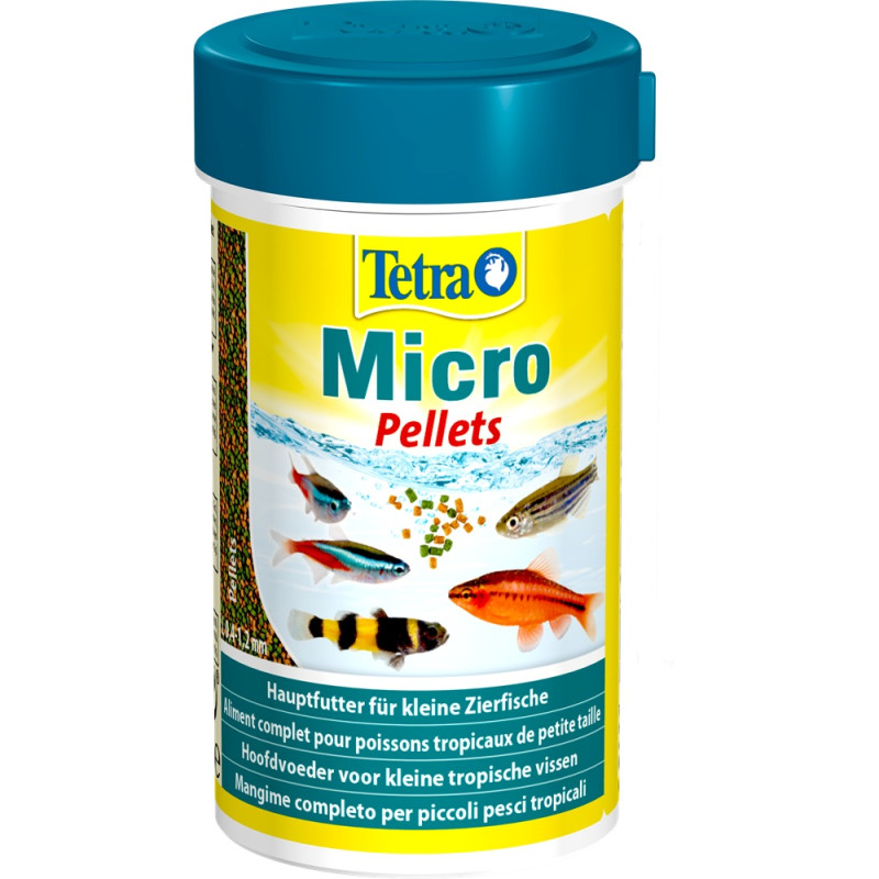 Tetra Micro Pellets корм для рыб в микро пеллетах, 100 мл