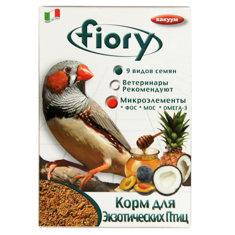 Fiory Esotici Корм для экзотических птиц, 400 г