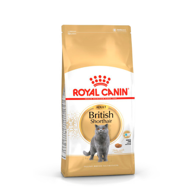 Royal Canin British Shorthair 36 Adult Сухой корм для взрослых кошек породы британская короткошерстная, 4 кг