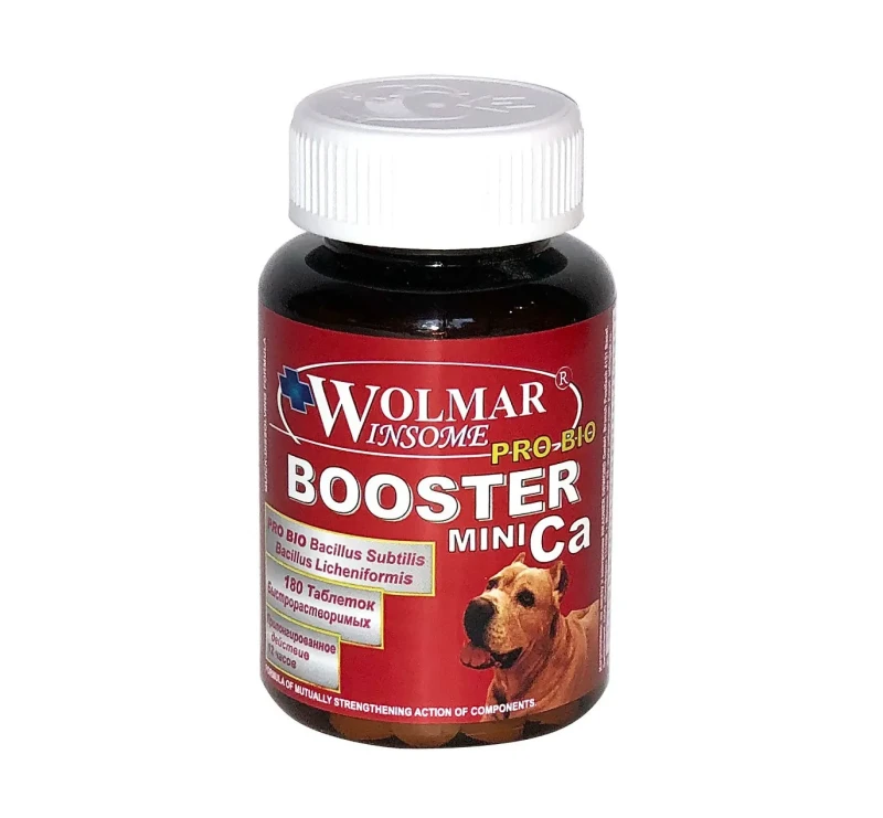 WOLMAR Wolmar Pro Bio BOOSTER Ca MINI Мультикомплекс для собак мелких пород,180 таблеток