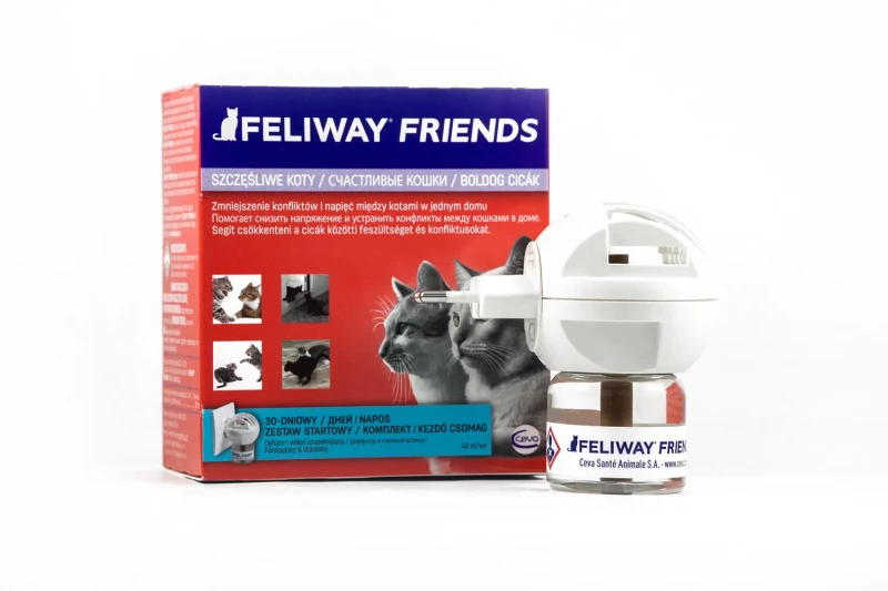 Ceva Feliway Friends Модулятор поведения для кошек, флакон с диффузором, 48 мл