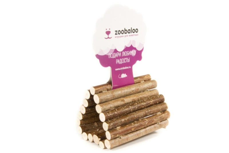 Zoobaloo Тоннель для грызунов Треугольник 7х8х10 см