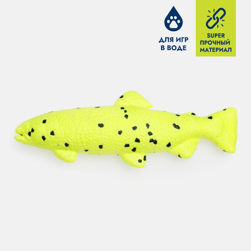 Rurri Игрушка для собак Рыбка, 28х10х5 см
