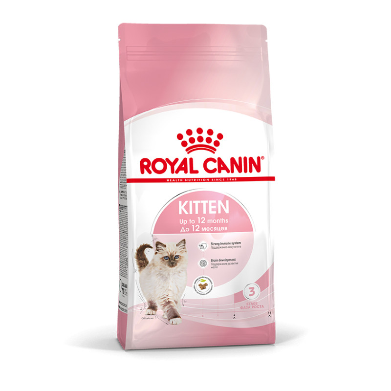 Royal Canin Kitten 36 Second Age Сухой корм для котят в возрасте до 12 месяцев, 1,2 кг