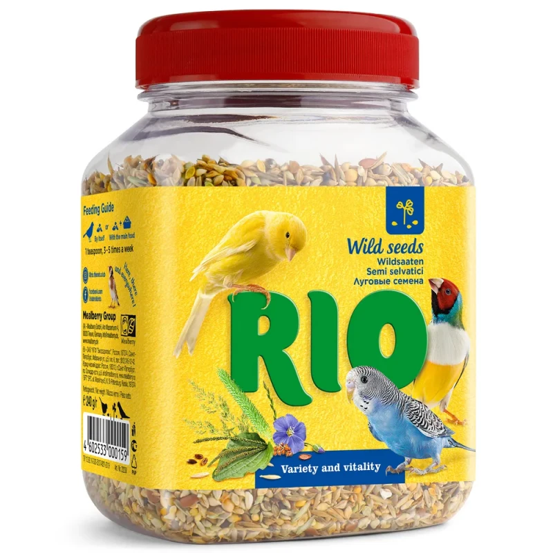 RIO Лакомство для птиц Семена луговых трав 240 г