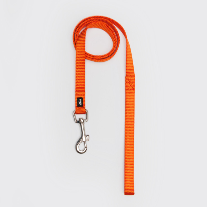 Rungo Поводок нейлоновый для собак, 15 мм, 120 см, оранжевый