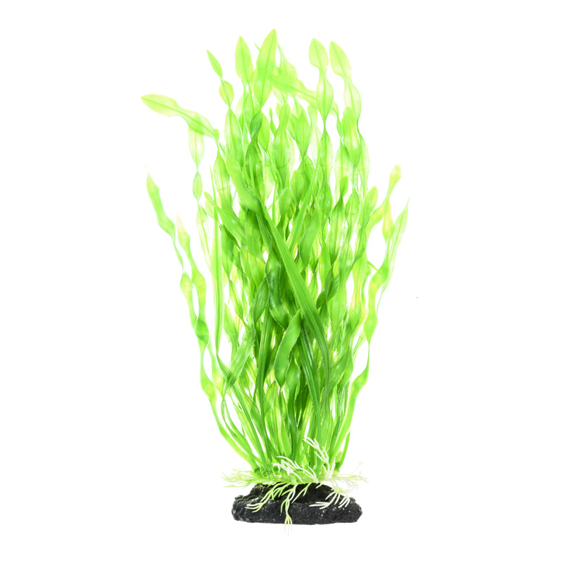 AquaFantasy Растение куст зеленое9*5*32см
