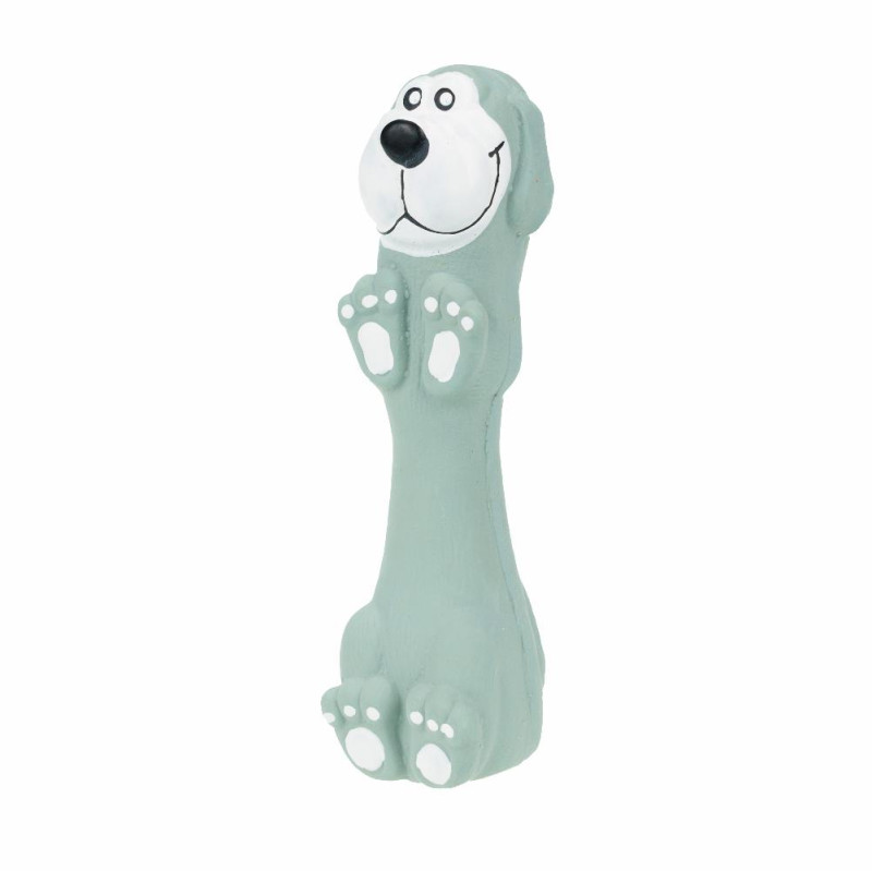 Petmax Игрушка для собак Собачка серая, латекс, 12,5 см
