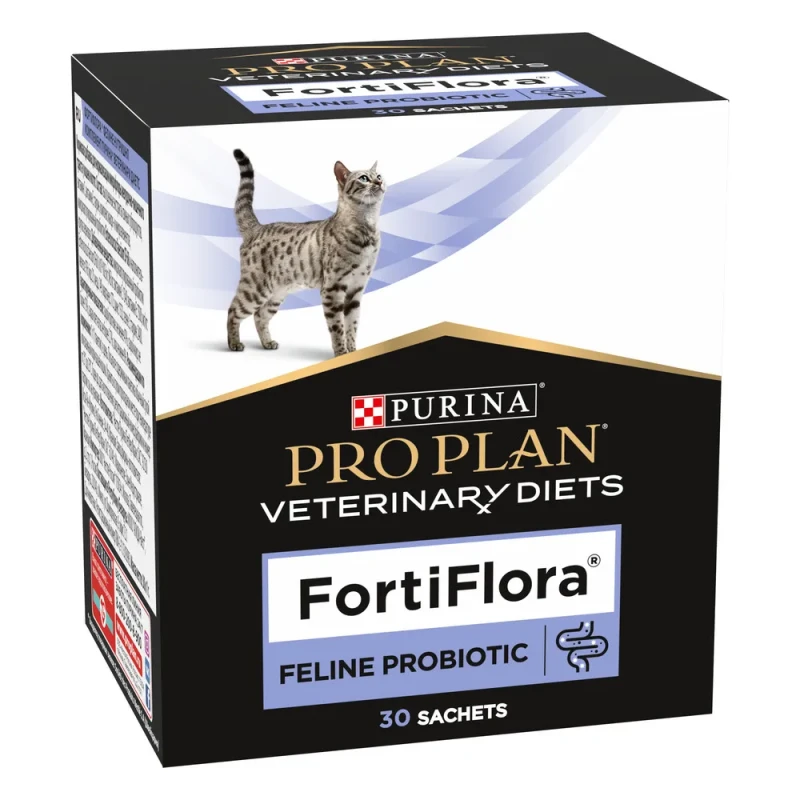 PRO PLAN® Veterinary Diets FortiFlora Кормовая добавка для кошек для поддержания баланса микрофлоры, 30х1 гр.