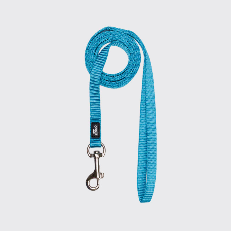 Rungo Поводок нейлоновый для собак, 10 мм, 120 см, голубой