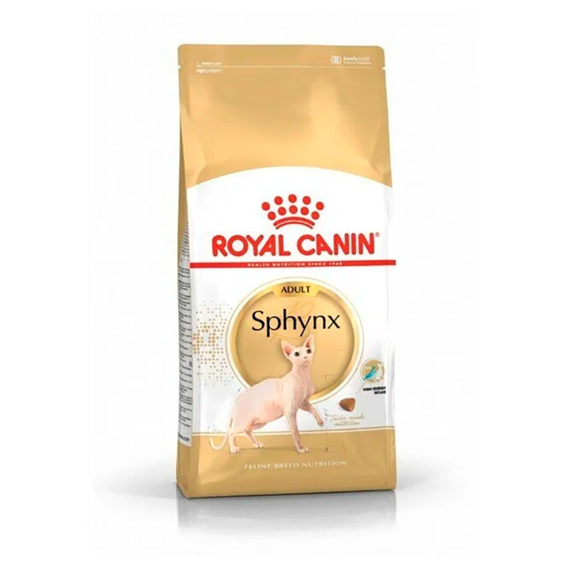 Royal Canin Sphynx Adult Сухой корм для взрослых кошек породы сфинкс, 2 кг
