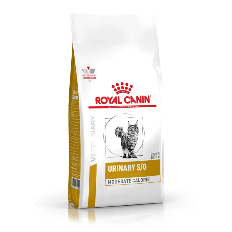 Royal Canin Urinary S/O корм для кошек при заболеваниях дистального отдела мочевыделительной системы, модератор калорий, 1,5 кг