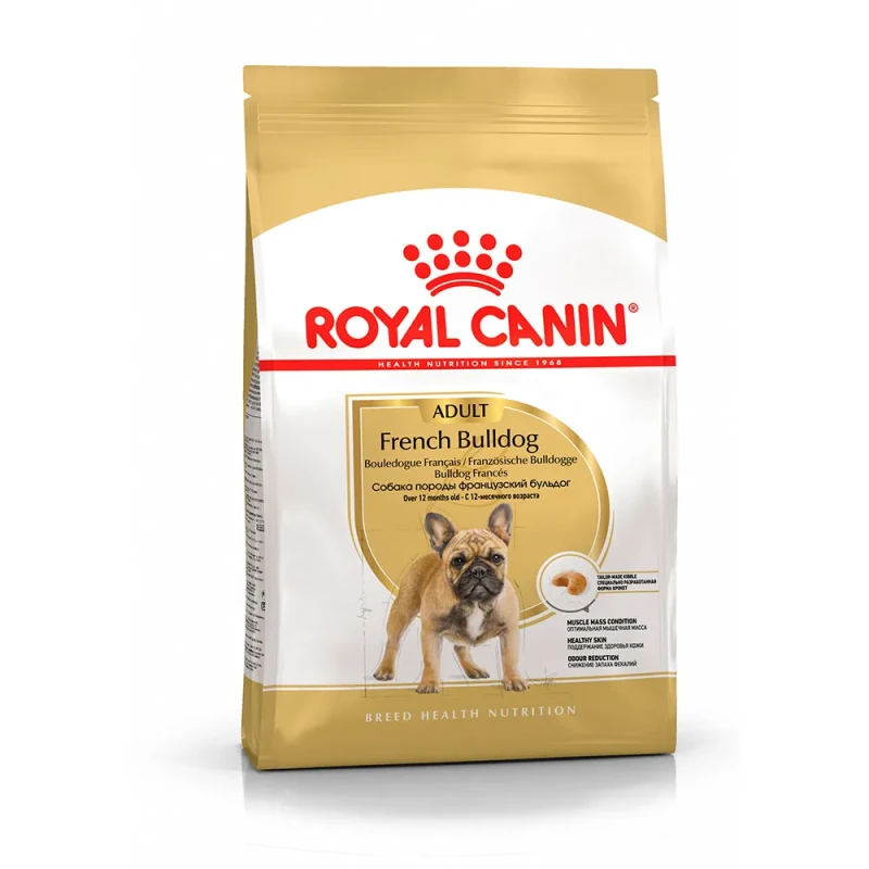 Royal Canin French Bulldog Adult корм для собак породы французский бульдог от 12 месяцев, 3 кг