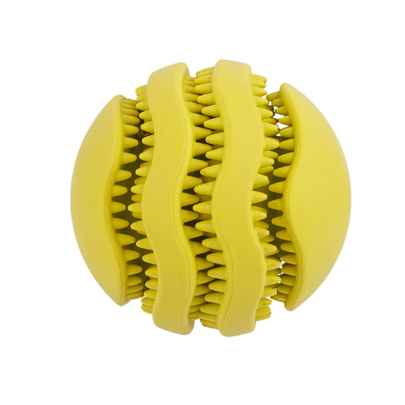 Rurri Игрушка для собак Мяч желтый, 8,5 см