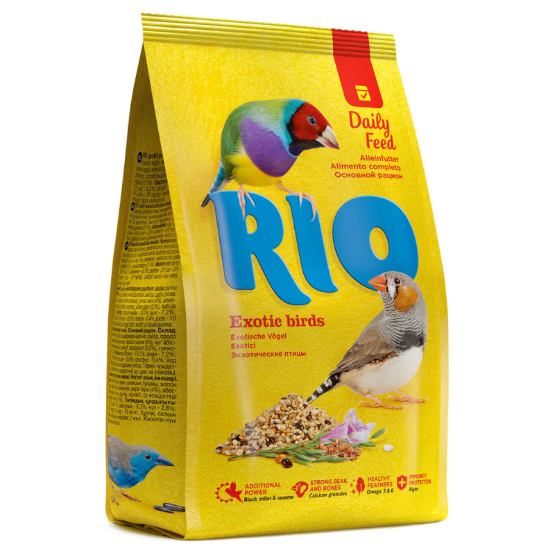 RIO Корм для экзотических птиц 500г