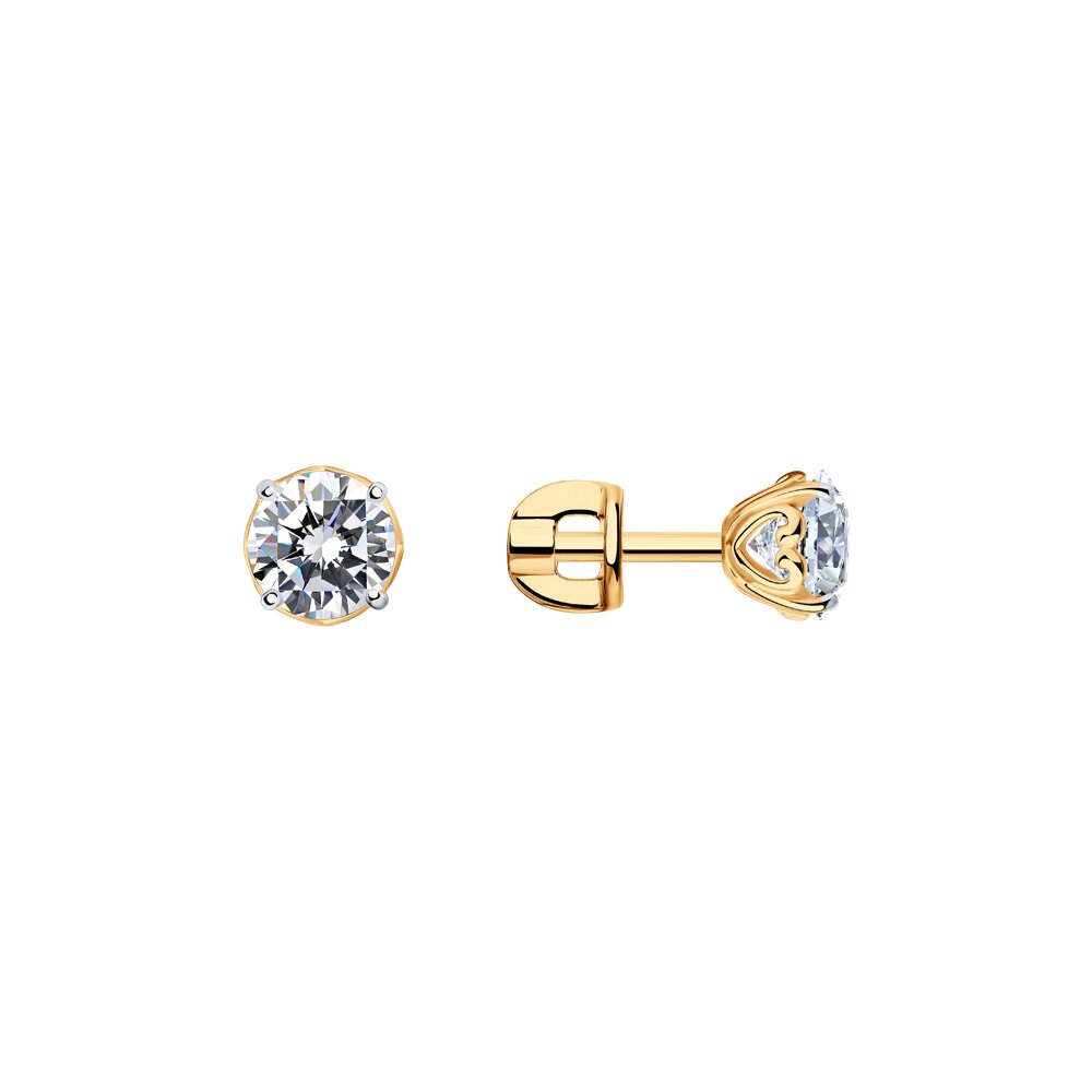 Серьги SOKOLOV из серебра со Swarovski Zirconia