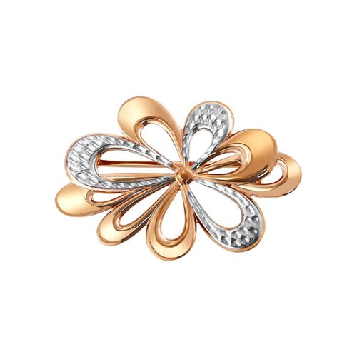 Брошь SOKOLOV из золота с алмазной гранью