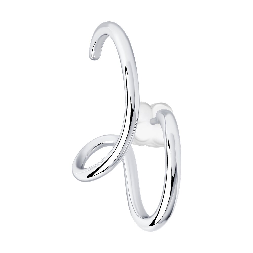 Серьга SKLV из серебра