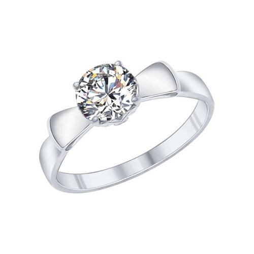 Кольцо SOKOLOV из серебра со Swarovski Zirconia
