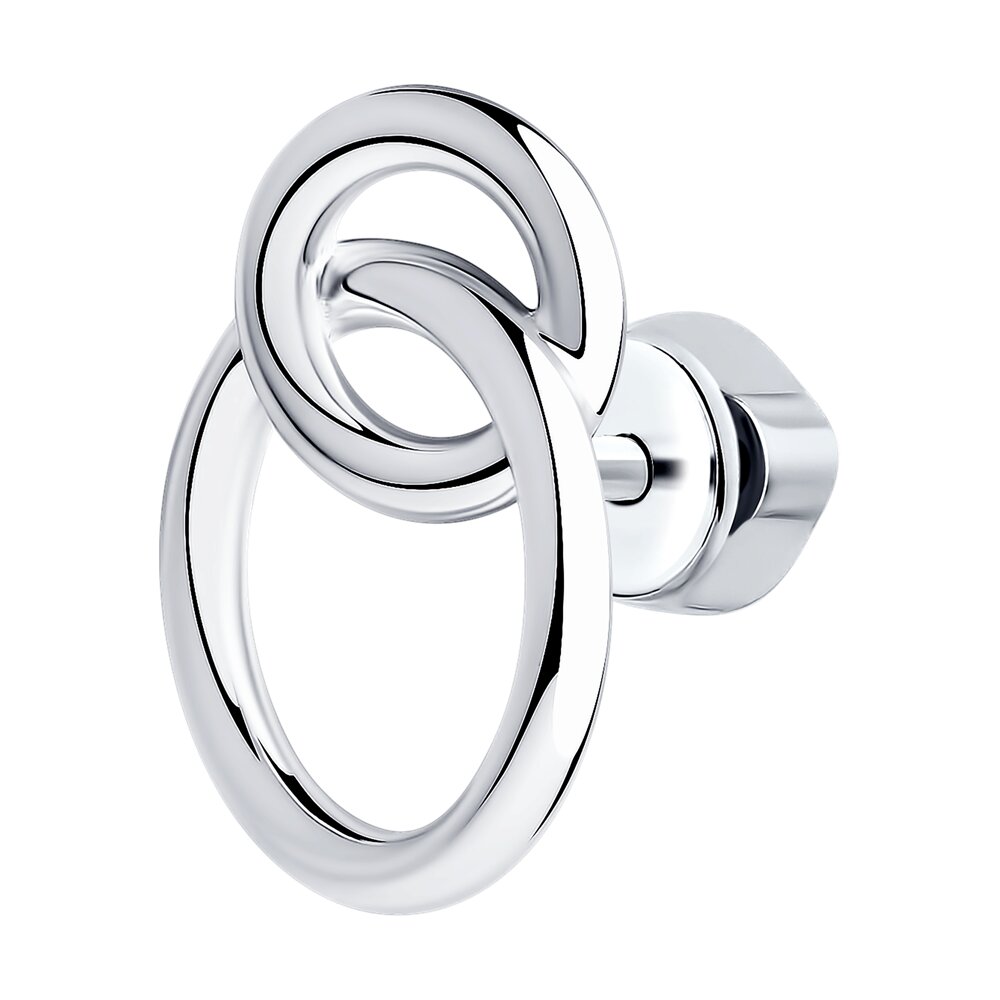 Серьга SKLV из серебра