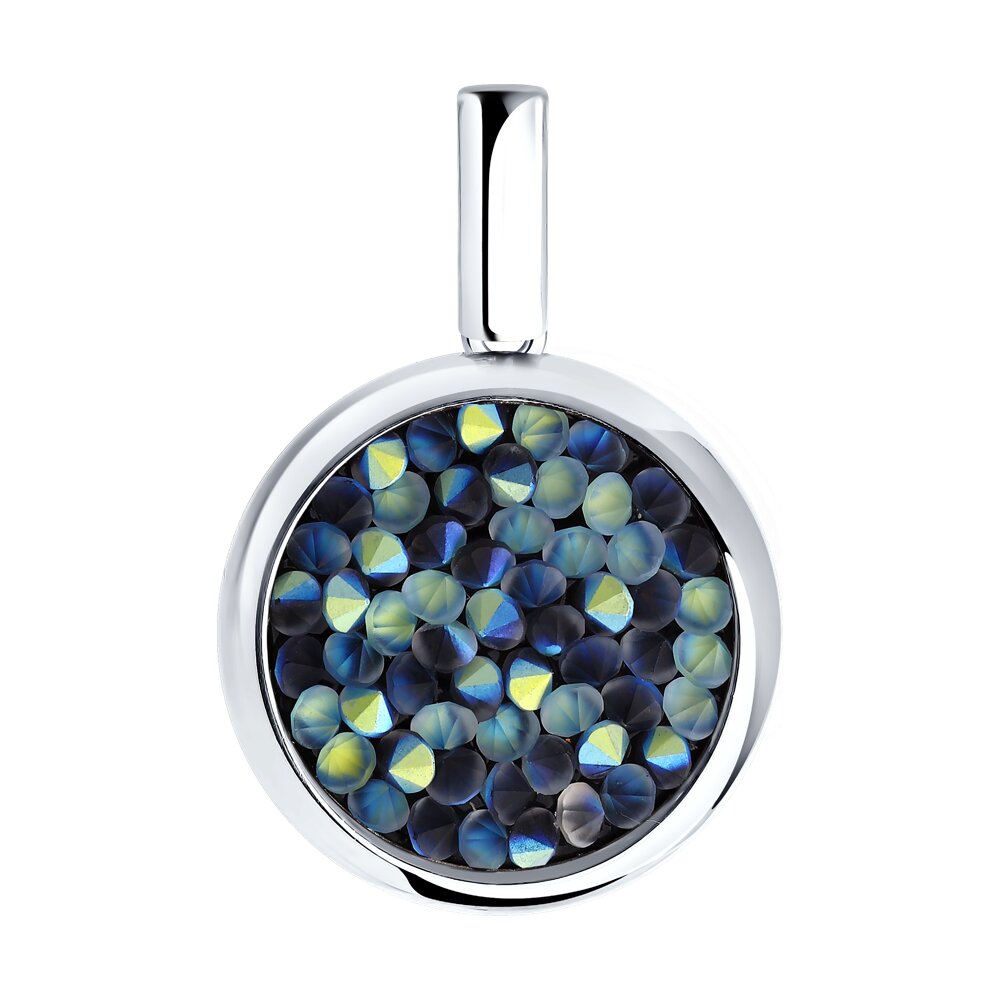 Подвеска SOKOLOV из серебра с кристаллами Swarovski