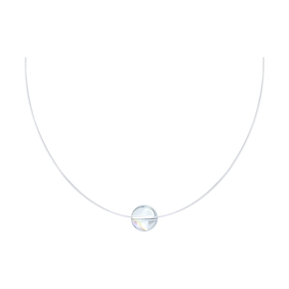 Колье SOKOLOV из серебра с кристаллом Swarovski