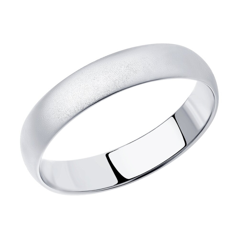 Обручальное кольцо SOKOLOV из серебра